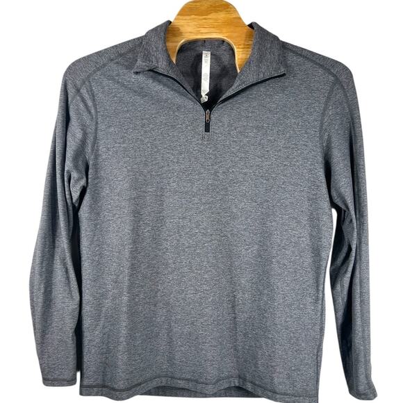 Lululemon Gray Quarter Zip Pullover - Men's XXL - Great! - Picture 1 of 5